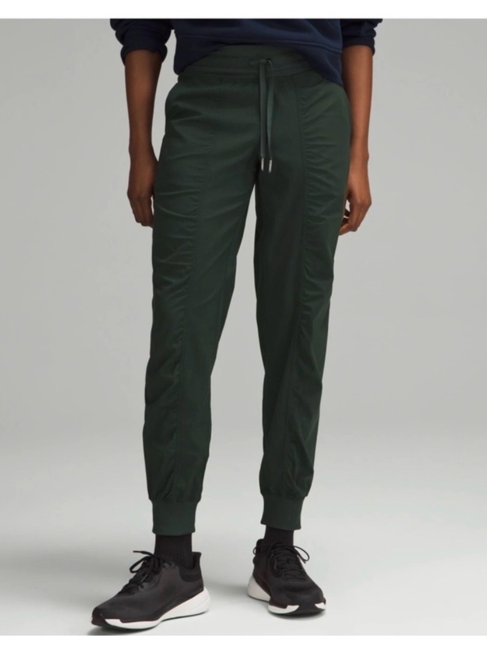 Lululemon Dance Studio Mid Rise Jogger Drawstring Pants in Forest Green 4